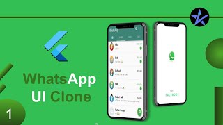 Flutter WhatsApp UI Clone Part-1 | Flutter app | Speed Code | Flutter tutorial