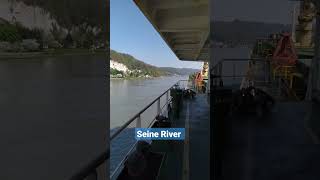 Seine River very beautiful place #sea #seaman #sealife #ocean #shortvideo #seine #ship #shorts