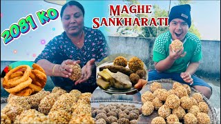 HAPPY MAGHE SANKRANTI 😍YESPALI KO MAGHE SANKRANTI YESTO VAYO ❤️😍