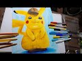 How to draw Pikachu❤️#NRvlogart #Drawing🔥17/30 days drawing challenge❤️Pikachu drawing❤️ Pikachu❤️❤️