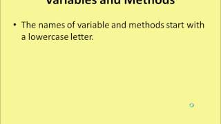 Java - Naming Conventions