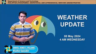 Public Weather Forecast issued at 4AM | May 08, 2024 - Wednesday