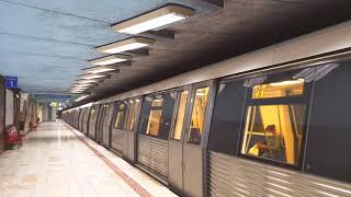 [4K HDR] Bucharest Metro- BOMBARDIER Train \