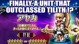 Ayaka - Finally a Unit That Outclassed Tilith !? (FFBE)