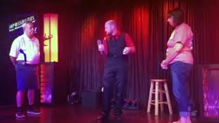 magician mentalist erik dobell does a two person card trick from impossibilities in gatlinburg