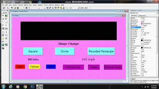 Visual Basic 13th Class (Shape Tool)