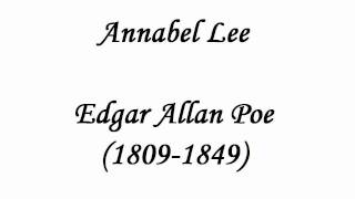 Annabel Lee by Edgar Allan Poe (read by Tom O'Bedlam)