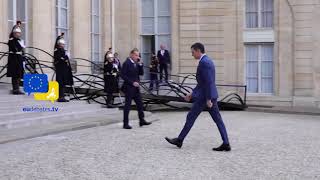 Macron \u0026 Sánchez Urgent Meeting in Paris – A Bold Reply to Trump? 🇫🇷🇪🇸