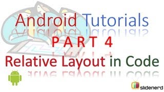 61 Relative Layout Using Java Part 4 |