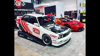 SEMA 2018 - E30 BMW With M3 motor - 1st in the world (E30 F80 M3)!