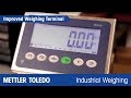 Increase Efficiency in Production with Improved Weighing Terminals - Product Video - MT IND - en