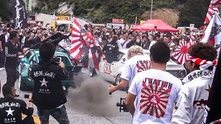 【サバンナRX-7 vs ケンメリ】 爆音大会 J NATION リバティーウォーク LibertyWalk 旧車 街道レーサー 直管 シャコタン 車高短 Lowered Lowcar exhaust