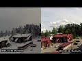 timelapse winter vs summer in kuopio finland