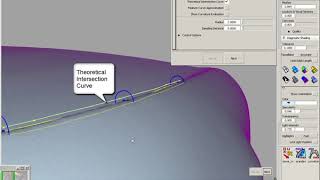 Alias Studio 2008 - Feature Specific Data Reverse Engineering AS08 Mesh Theoretic Intersect
