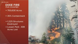 Caldor Fire and Dixie Fire: California wildfires Friday night update - Aug. 20, 2021