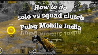 Solo vs Squad clutch || OnePlus Nord Gameplay || Pubg Mobile 🇮🇳 Montage .