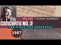 McKinley: Concerto No. 2 for Piano and Orchestra (1987)