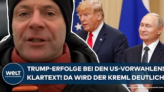 PUTINS KRIEG: Erfolge von Donald Trump bei den US-Vorwahlen? Klartext! Da wird der Kreml deutlich!