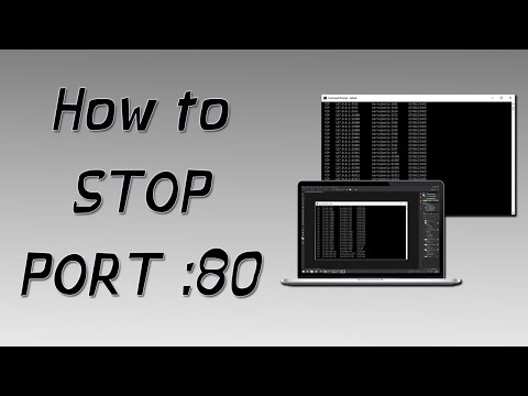 How To STOP/DISABLE PORT 80 How To STOP/DISABLE PORT 80