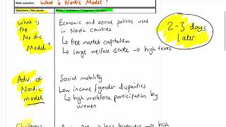 Cornell Method for organising notes and retaining knowledge at A-Level