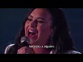 demi lovato anyone 62nd grammy sub. español