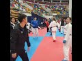 karate 1 moscow ayumi uekusa warmup