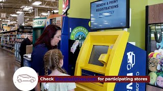 Grocery Store Renewal Kiosks