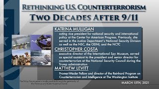 Policy Forum: Rethinking U.S. Counterterrorism Two Decades After 9/11