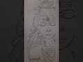 Lord shiva drawing #god #shiv #art #viral #shorts