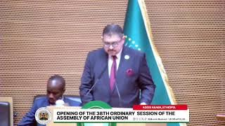 Opening of the 38th Ordinary Session of the Assembly of African Union, Addis Ababa