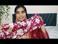 meesho under 250 తక్కువ ప్రైస్ కి మంచి quality మెత్తని georgette sarees😍👌 తప్పకుండా ట్రై చేయండి