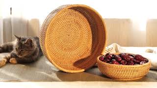 Bamboo Craft Fruit Basket