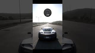 RIMAC Concept two 2019 top speed and braking test #forzahorizon5 #gaming #dragrace #topspeed #short