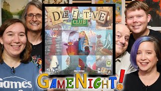 Detective Club - GameNight Se08 Ep16 - How to Play and Playthrough