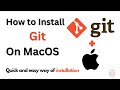 How to Install Git on Mac | Configure Git and github on Mac (2024)