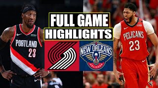 Portland Trail Blazers vs New Orleans Pelicans FULL GAME Feb 10, 2024 Highlights | NBA Season