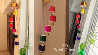 Beautiful DIY: Wind Chime !! Easy Best Out Of Waste Wind Chime | Lovely Paper Cup Wind Chime..