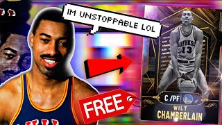 HOW TO GET WILT CHAMBERLAIN FOR FREE!! BEST LINEUP TO USE TO GO 12-0!! NBA2K20 MyTEAM