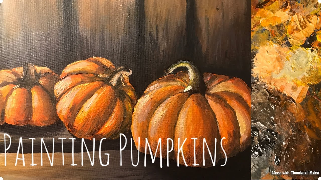 Painting Pumpkins Youtube