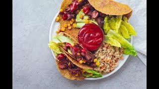 FLAX SEED TACO WRAPS // grain free \u0026 2 ingredients