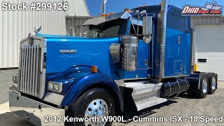 2012 KENWORTH W900L - 299126 - $89,999