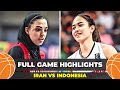 FINAL : Indonesia vs Iran | Women's Asia Cup 2023 Division B