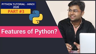 Features of python | Hindi | Python Tutorial #3