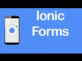 Ionic [CSS Components] - Forms