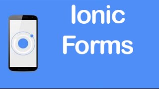 Ionic [CSS Components] - Forms