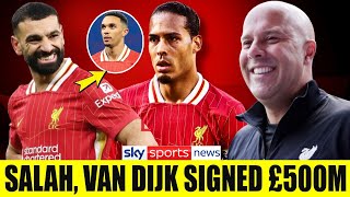 🚨BREAKING NEWS: Liverpool Salah, Van Dijk Singed £500M | Liverpool Transfer Sing Today #lfcnewstoday