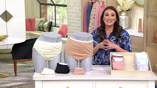 Breezies Original Cotton Brief or Hi-Cut Panties - 6 Pk on QVC