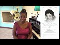 My Music Background, Constance Ridley-Smith, pianist