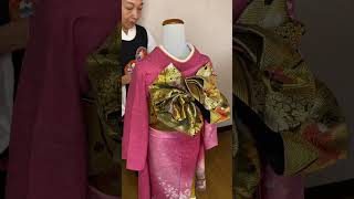 ルーチェの毎日創作帯結び #帯結び #fashion #着付け #kimono #振袖帯結び #帯結びアレンジ #着物 #成人式帯結び #成人式振袖 #毎日投稿