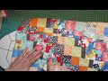 헝겊 자투리로 만드는 바젤로 러너 making a bargello runner with left over strips